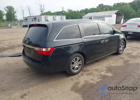 2011 Honda Odyssey Ex-L from USA, damaged, VIN 5FNRL5H68BB071178